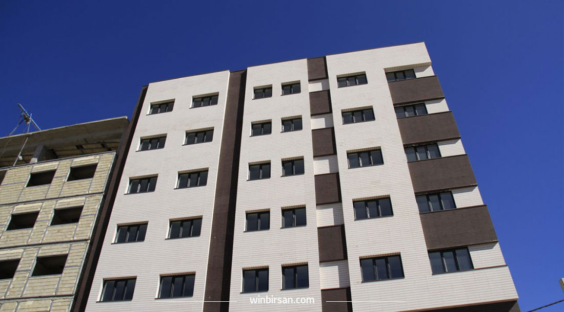 خرید پنجره دو جداره مجتمع 20 واحدی عابدینی خاوران